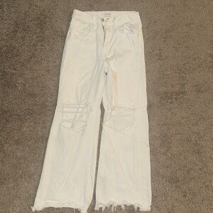 Sneak Peek Crisp White Jeans